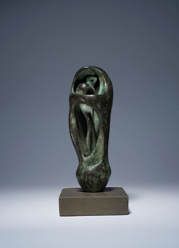 Henry Moore - Maquette for Upright Internal/External Form | MasterArt